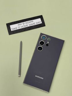 Samsung Galaxy S24 Ultra 5G - Pay $5 DOWN AVAILABLE - NO CREDIT NEEDED