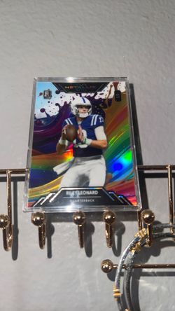 2025 NFL Wild Card Inc Riley Leonard 1/1 Parallel R/C!! NRM/M cond!