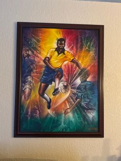 Brazil hand painted