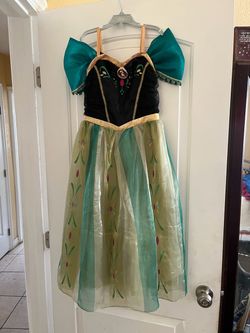 Disney Frozen Anna Coronation Dress Costume from Disney store like new