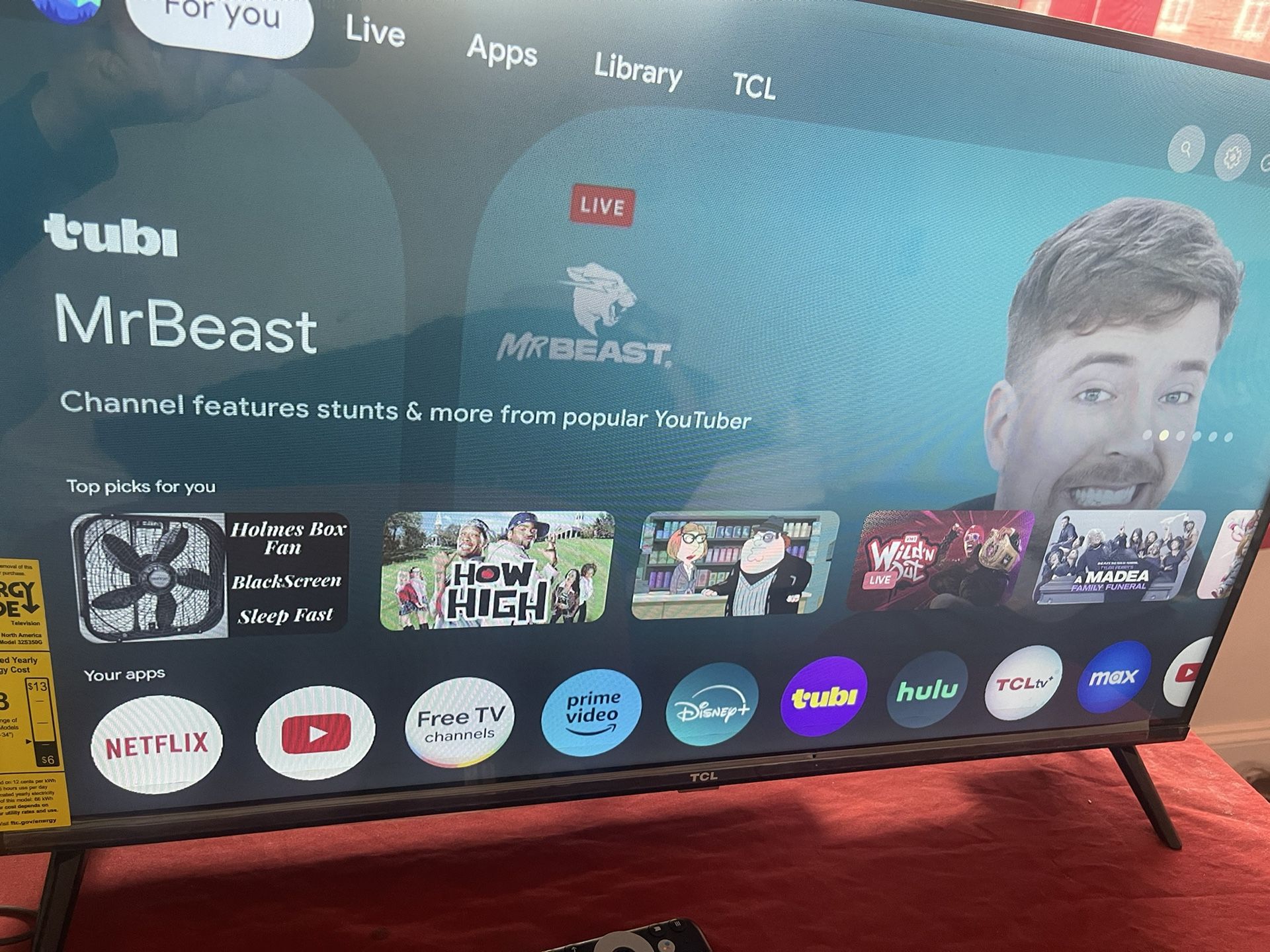 TCL Smart Tv 