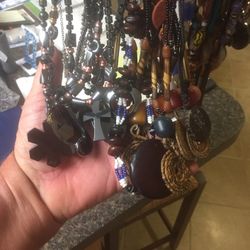 New Necklaces Hematite Beads Amber More