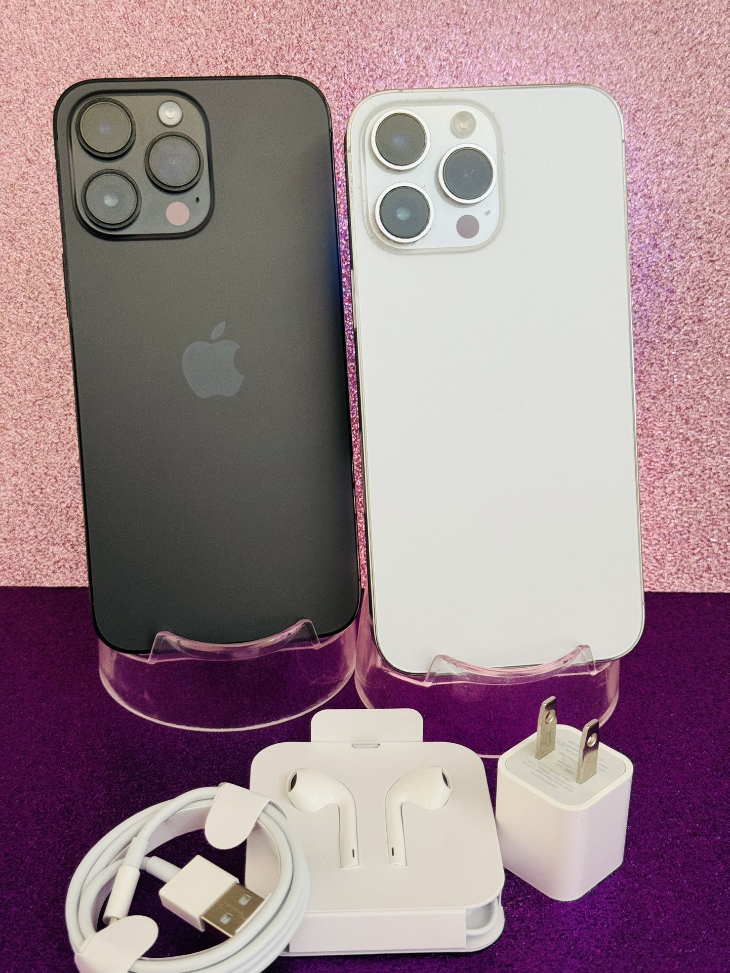 IPhone 14 pro max (128gb) White / Black UNLOCKED