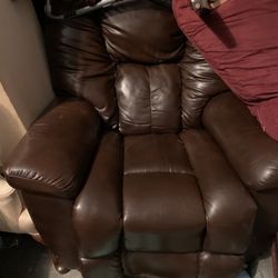 Brown Recliner 