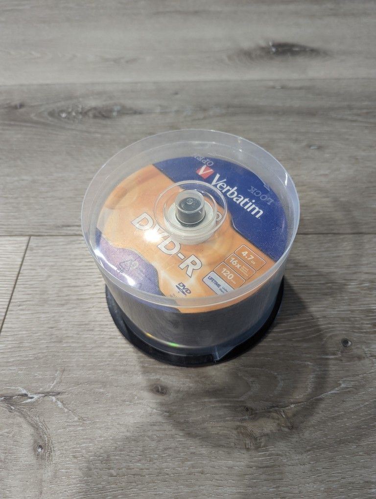 Bundle of Blank DVDs - Qty ~50