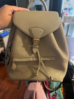Louis Vuitton Gray/pink monogram backpack