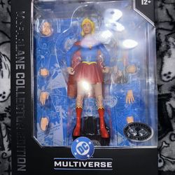 McFarlane DC Multiverse SUPERGIRL Collectors Edition PLATINUM "ACTION COMICS"