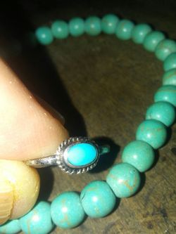 Sterling silver ring bracelets