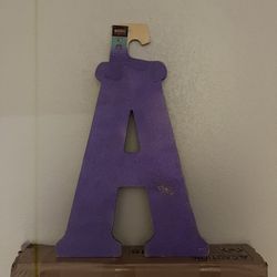 Large letter A