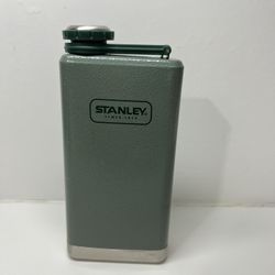 Stanley Flask Classic Logo 8oz Stainless Steel Rust-Proof Camping green 