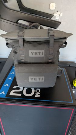 Yeti M20 backpack and sidekick case