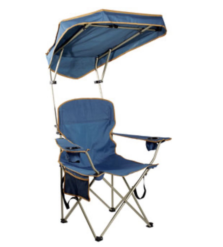 New Lawn Chair With Shade