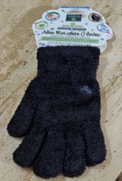 Women's Aloe Moisture Gloves,  Black 