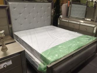 Ck bed Matress set and bed only