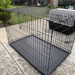 Foldable Dog crate  cage  extra large