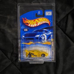 2001 Hot Wheels Toyota Celica Turbo RHLMAN Yellow