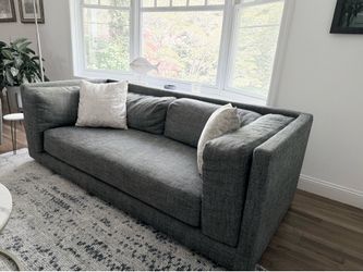 CB2 Bolla Carbon Sofa