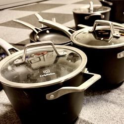 Calphalon Pots & Pans - 15 Pcs (+lids)