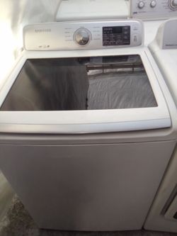 Samsung HE Washer $175/Samsung Dryer gas $200