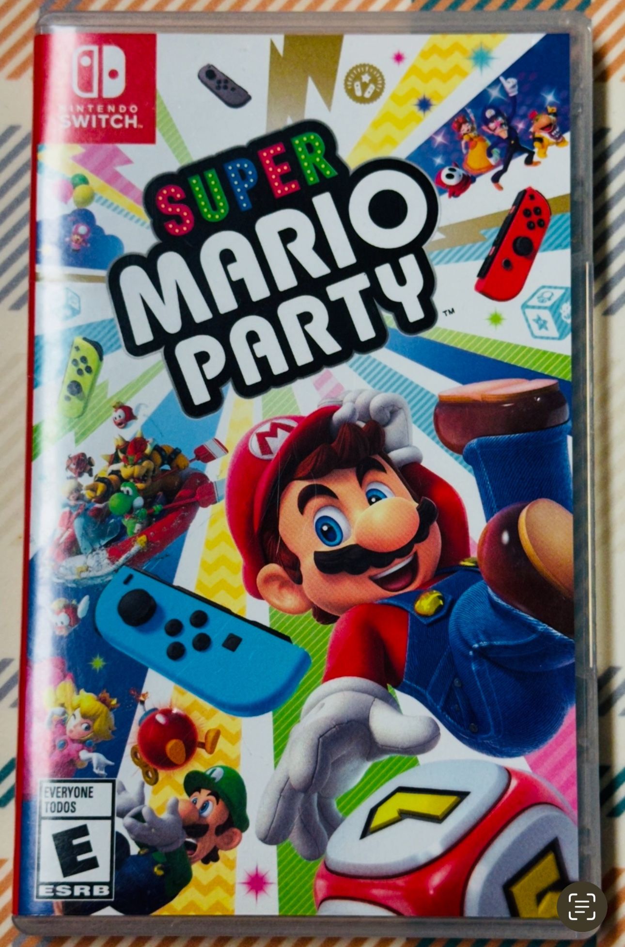 Super Mario Party - Nintendo Switch With Case Tested/Good Fast Shipping