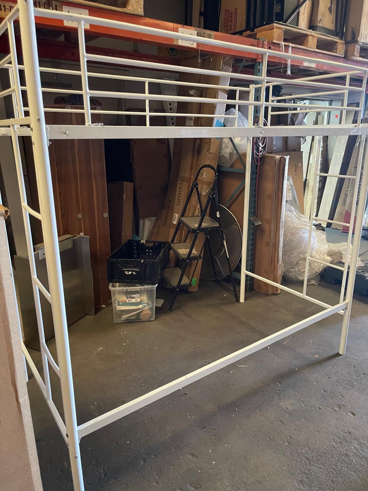 White Twin Size Loft