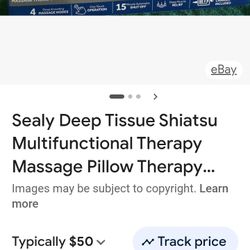 Shiatsu Multifunctional Therapy Massage Pillow