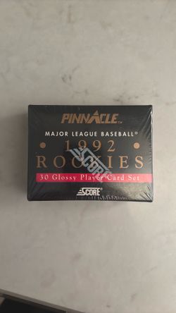 Pinnacle Major League Baseball 1992 Rookies 30 Glossy Player Card Set