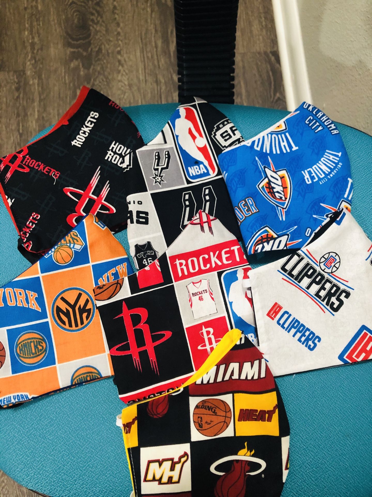 NBA TEAM-face mask washable reversible reusable