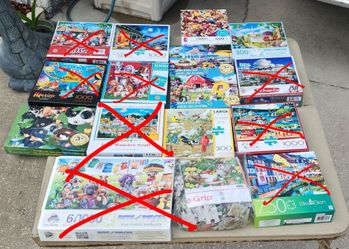 Assorted Complete Jigsaw Puzzles