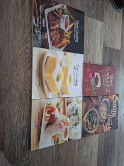 Costco cookbooks (+ 2 additional cookbooks)