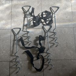 Basketball Hoop Tie Down Kit