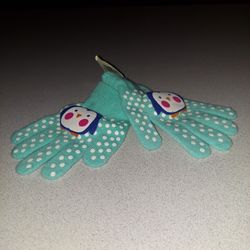 KIDS PENGUINS GLOVES NEW WITH TAG