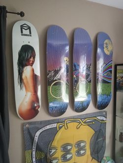 Skate Decks 1 Sk8mafia 3piece Grizzly Greatful Dead