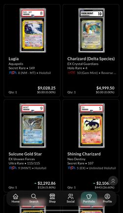 Pokemon vintage slabs