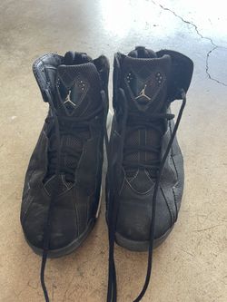 Jordan 11 True Flight 'Black Cool Grey' Size 10 1/2