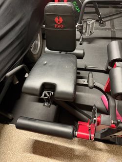 HVO leg curl/extension machine