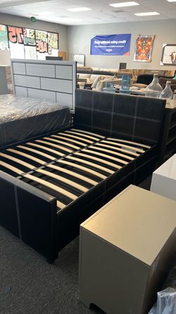 Full over twin trundle bed easy clean was $599 now $299