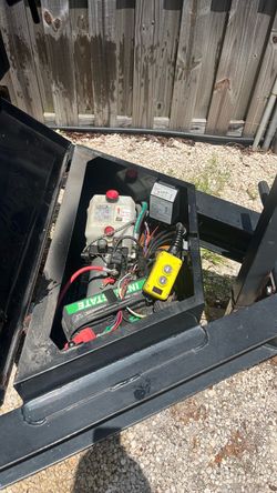 Hydraulic Pump Unit with Battery and Remote