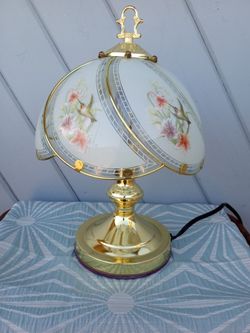 Vintage Glass Romantic Lamp.
