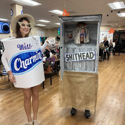 Halloween costume Adult Shithead and Charmin