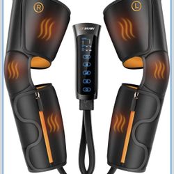 Air Compression Leg Massager with Heat