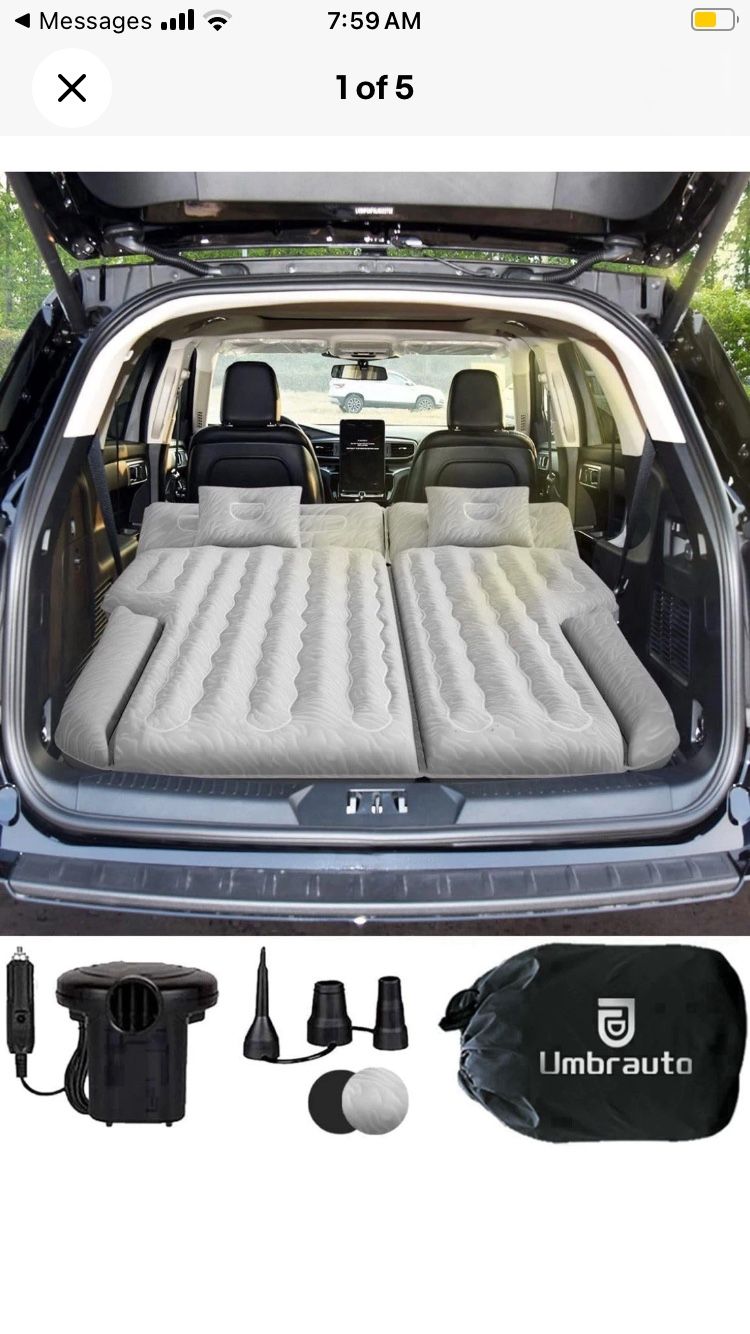 New Umbrauto SUV Camping Air Mattress 2024 Never Used Still In The Box