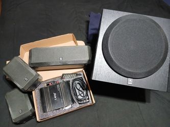 Yamaha Speakers and Sub, LEPY Audio Driver