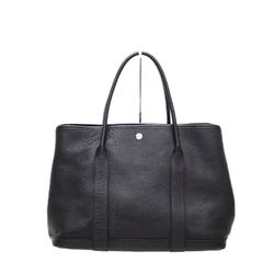 HERMES Garden party 36 Black PM Tote Bag