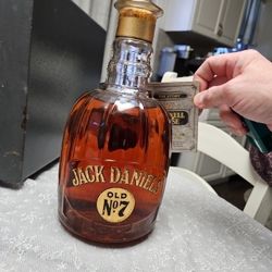 1971 Original Bottle  Of Jack Daniel's 