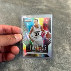 Stephen Curry Fearless Refractor