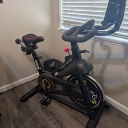 ProForm Indoor Cycling Bike w/ Display + Dumbbells 