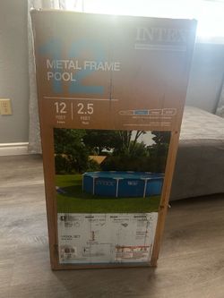 New Intex  12x30 pool