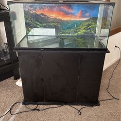 Fish or Reptile Tank and Stand