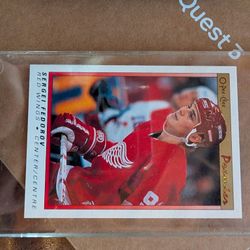 Sergei Federov Rookie Card